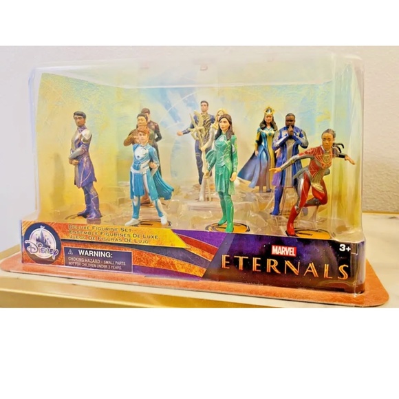 NEW Disney Marvel Eternals Collectible Figures PlaySet Toy Set - Picture 5 of 8